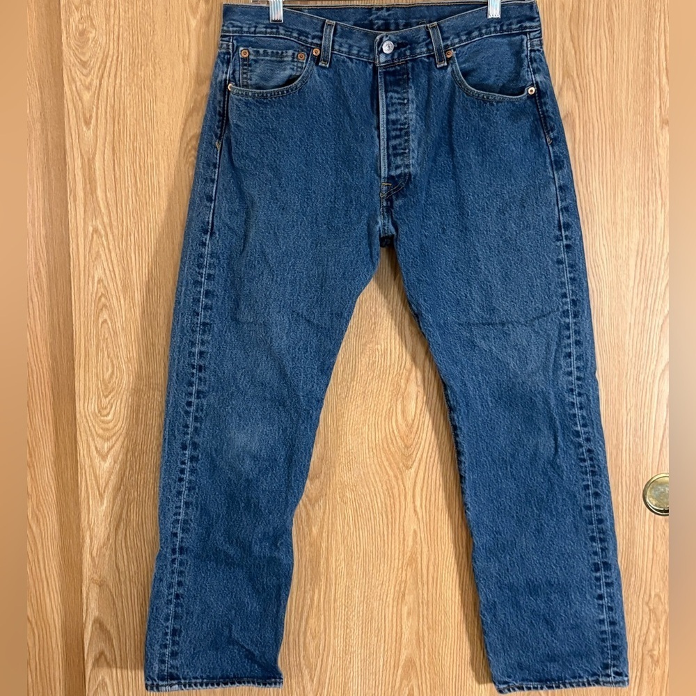 Levi's Men's Classic 501 Button Fly Straight Jeans